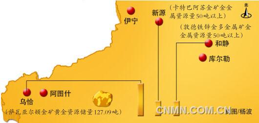 乌恰发现价值400亿金矿 在新疆金矿中规模最大